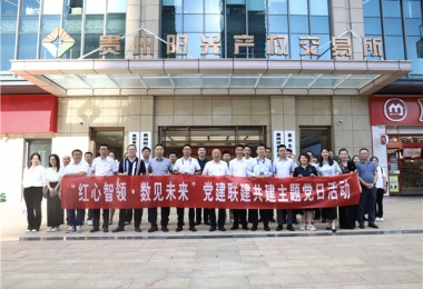 黔晟國資機關第三支部與華炬公司一支部、二支部、陽光產權交易所一支部、二支部開展黨建聯建共建主題黨日活動